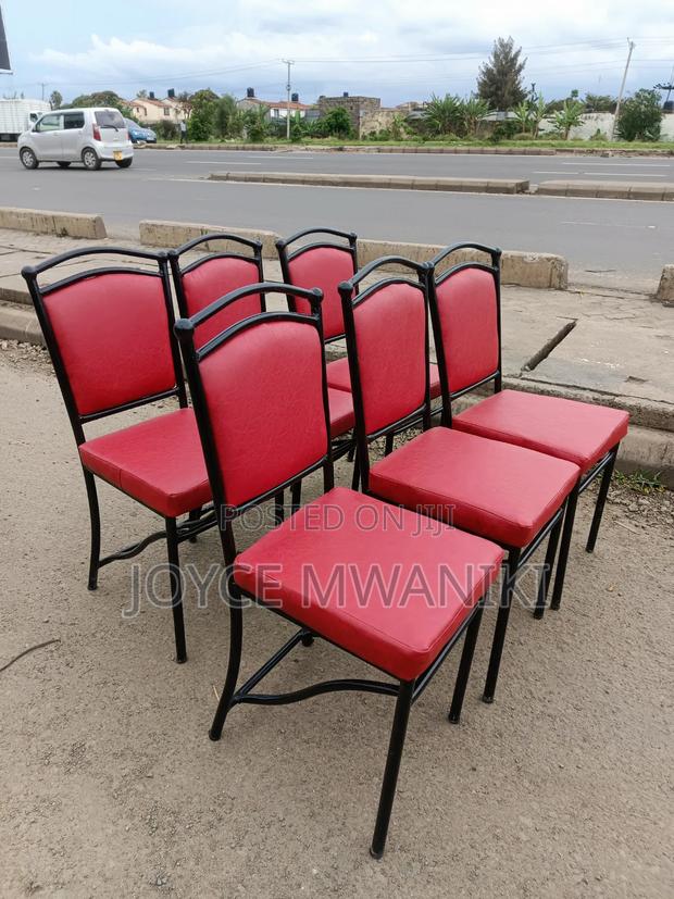 Hotel/ Restaurant Black and Red Balls Chairs