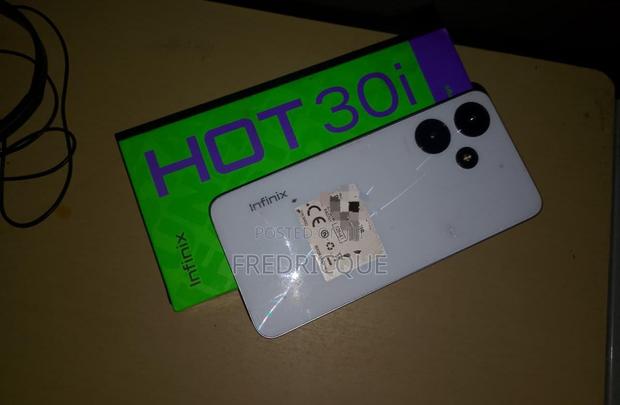 Infinix Hot 30i 128 GB White - thumbnail 2