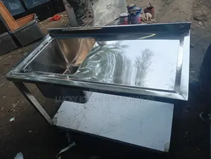 Single Bowl Stainless Steel Sink.