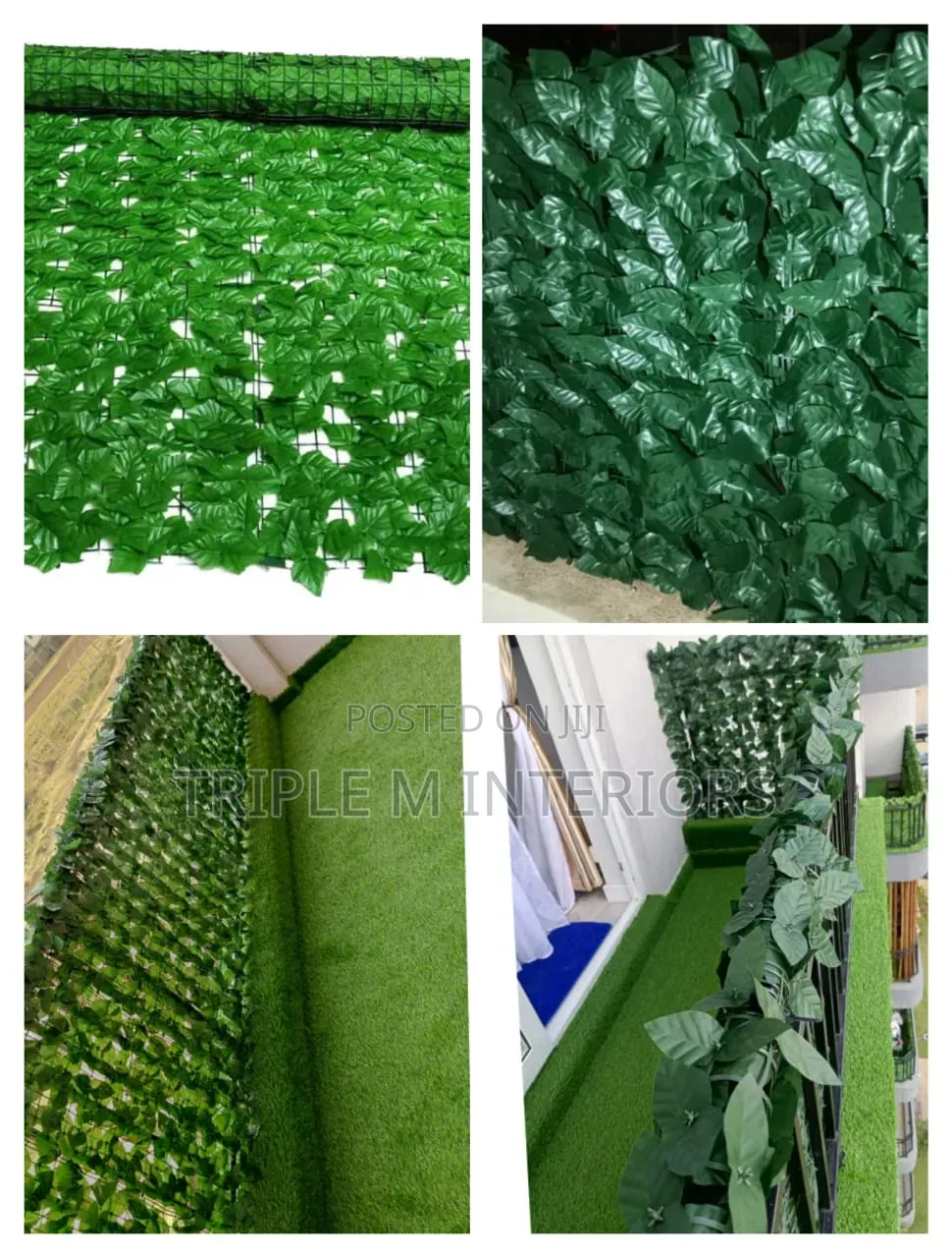 Verdant Screen Covering Balcony Railings