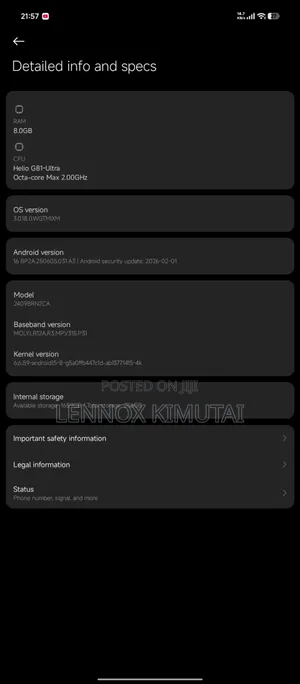 Xiaomi Redmi 14C 256 GB Black