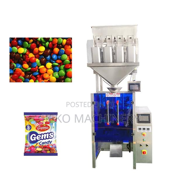 Linear 4 Head Weigher Packaging Machine | Automatic Granule Packing - thumbnail 4