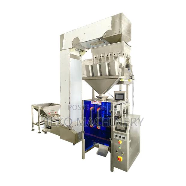 Linear 4 Head Weigher Packaging Machine | Automatic Granule Packing - thumbnail 5