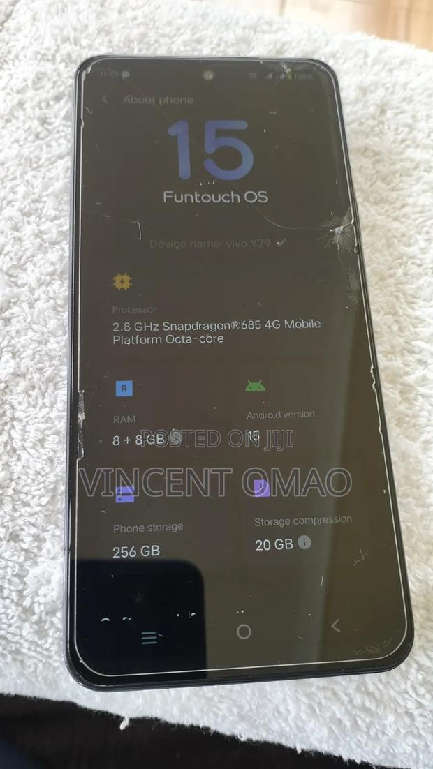 Vivo Y29 256 GB Black - thumbnail 2