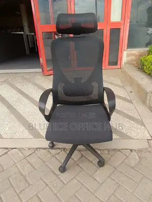 Swivel Mesh Office Chair With Head Support