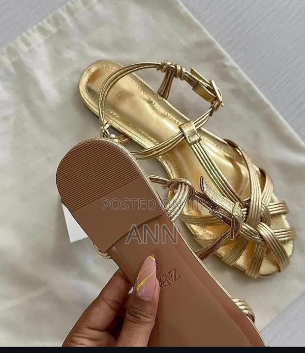 Gold Sandals - thumbnail 3