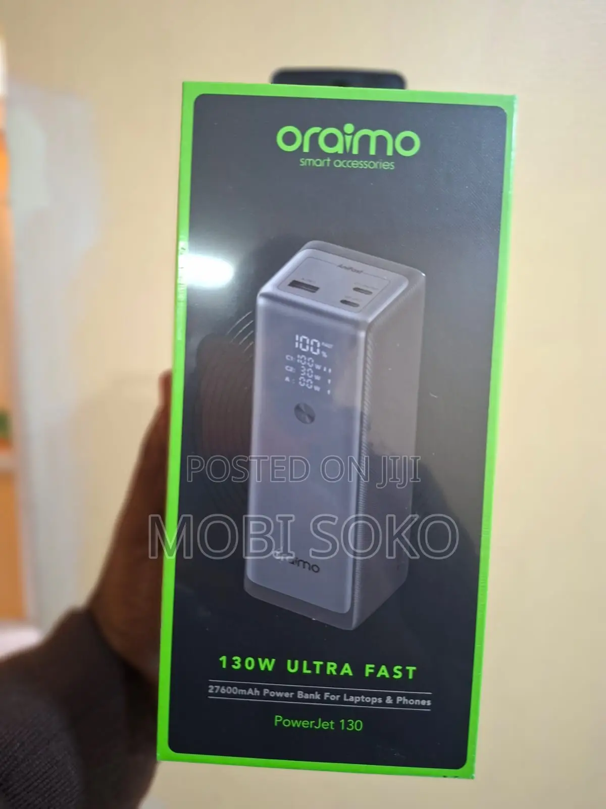 Oraimo Powerjet 130 27600mah 130w Power Bank