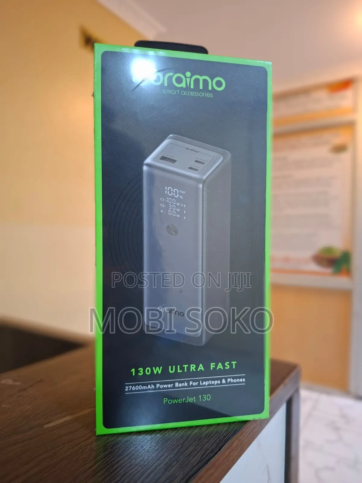Oraimo Powerjet 130 27600mah 130w Power Bank