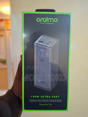 Oraimo Powerjet 130 27600mah 130w Power Bank