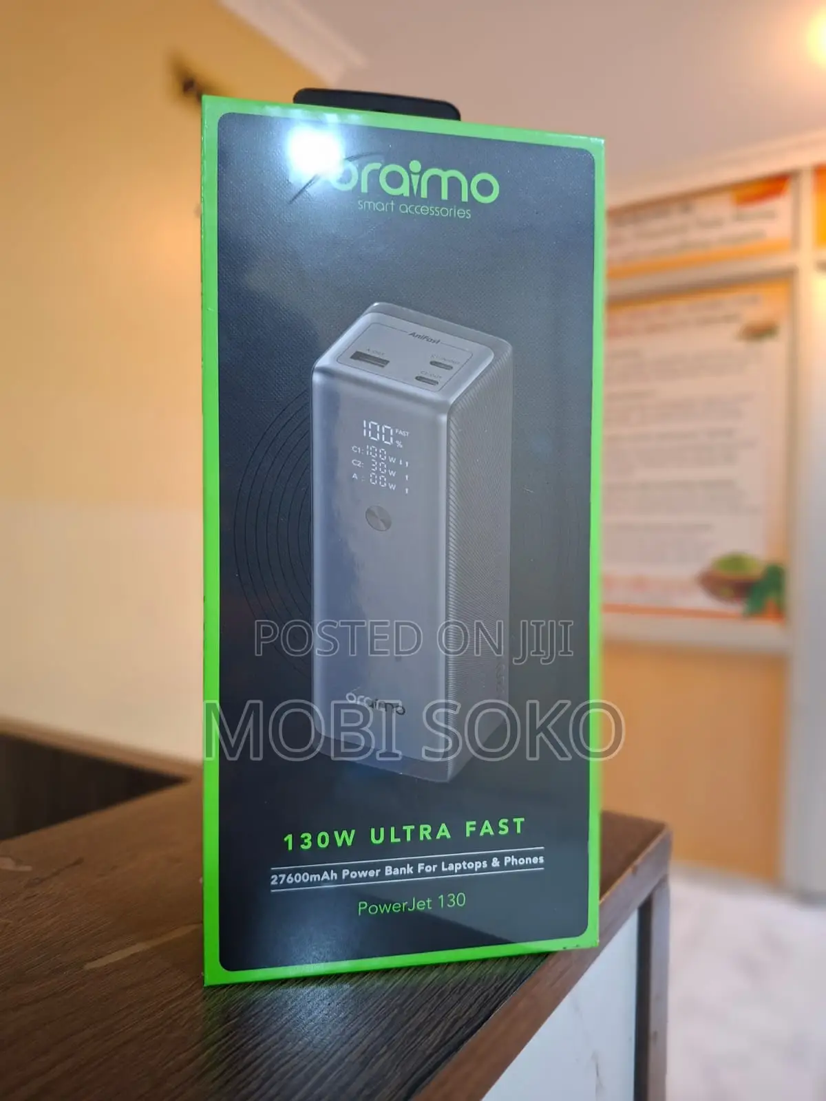 Oraimo Powerjet 130 27600mah 130w Power Bank