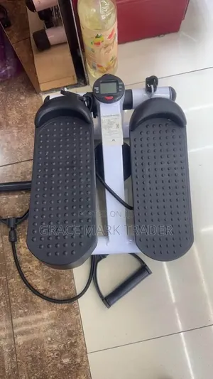 Mini Stepper With Resistance Bands