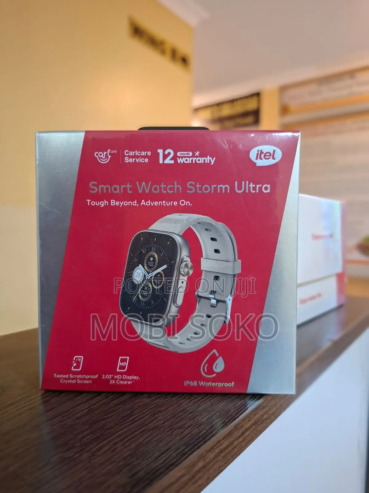 Itel Smart Watch Storm Ultra, Black