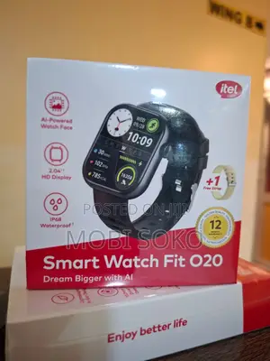 Itel Smart Watch Fit 020 Isw-020, Ip68 With Replaceable Straps