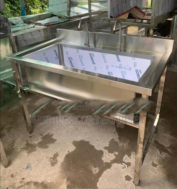 Ss 316 (2mm) Customized Stainless Steel Laundry Sink