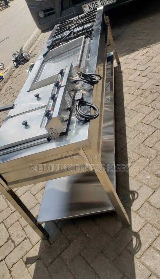 Customized Stainless Steel Commercial Cooking Rage