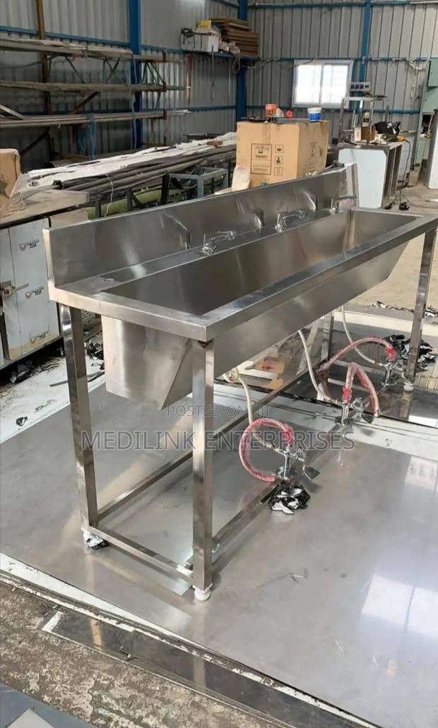 Customized Stainless Steel Single Stand Alone Laundry Sink