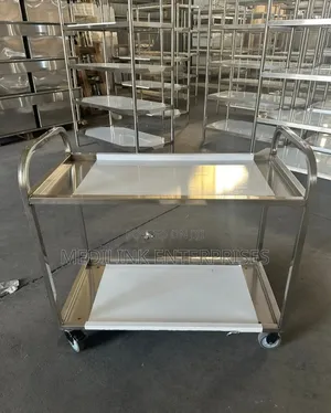 Ss 304 Maine Hospital Modern Stainless Steel Trolley