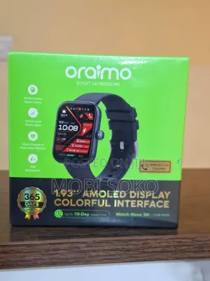 Oraimo Watch Nova 2n 1.93'' Amoled 33-Day Standby Smart Watch