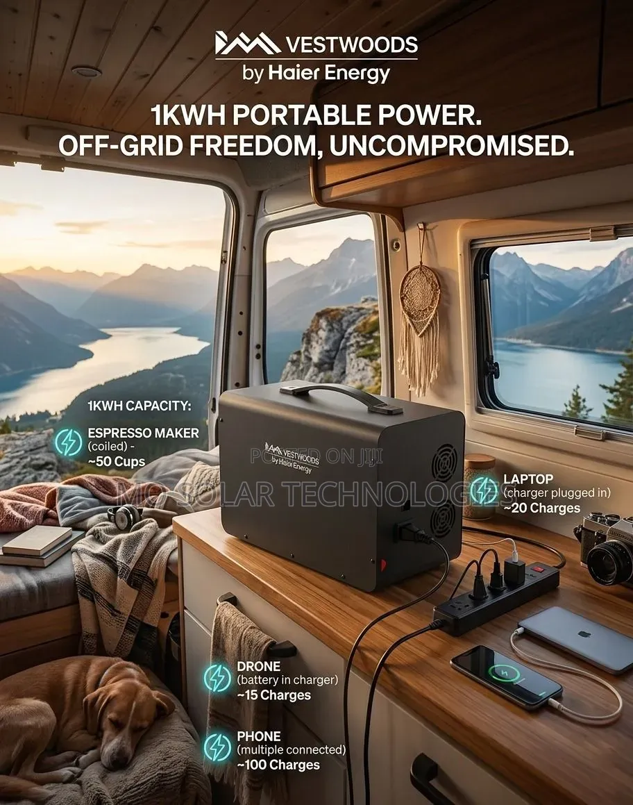 1kwh Portable Vestwood Back Up Energy System