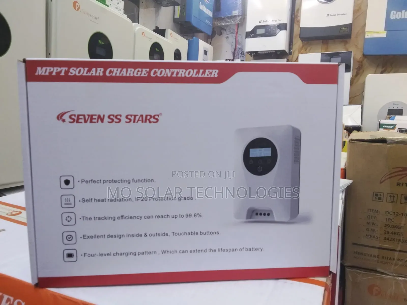30amps Solar Seven Ss Stars MPPT Charge Controller