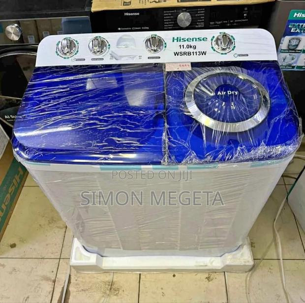 Hisense 11kg Semi-Automatic Washer – Big Capacity, Air Dry System