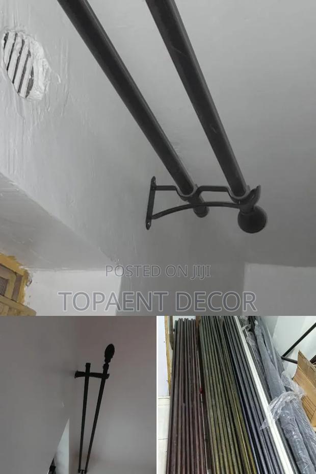 Perfect Support for Elegant Window and Door Drapes