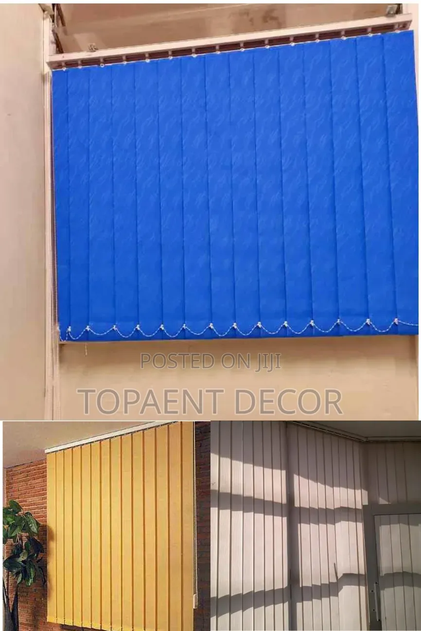 Privacy Enhancement With Vertical Office Window Blinds