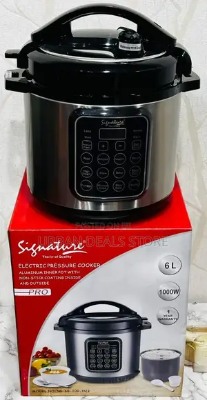 Signature 6 Litres Electric Pressure Cooker