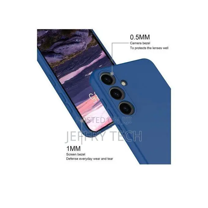 Samsung Galaxy S25 Plus Case - Minimalist Soft Silicone Matte Cover