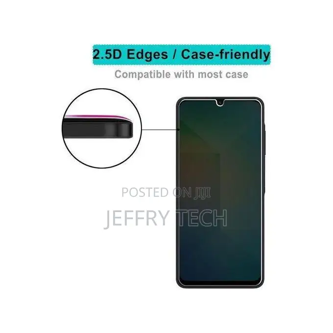 Samsung Galaxy a 05 Privacy Tempered Glass Screen – Anti Peep, Anti Sc