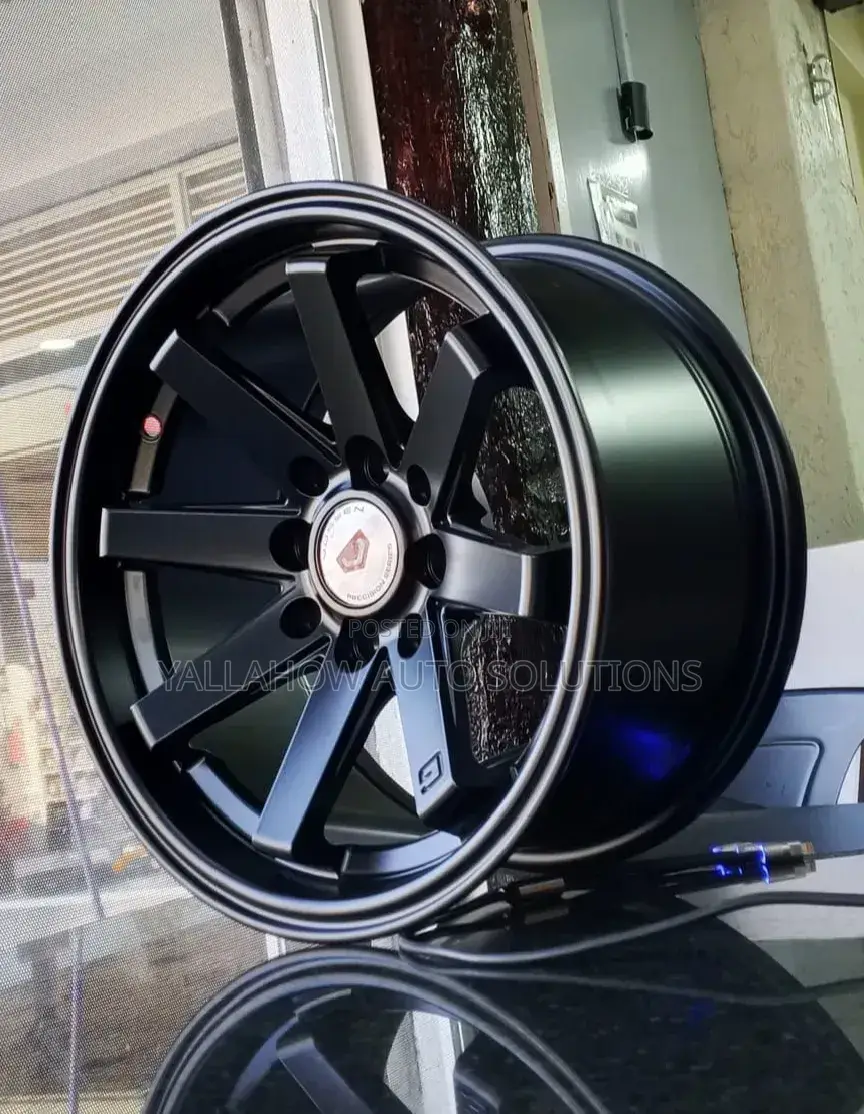 14 Inches Black Offset Rims for Sale in Kenya | Sporty Alloy Wheels