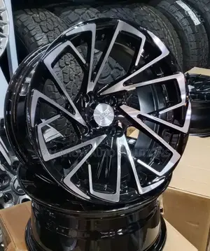 14 Inches Black Silver Offset Rims for Sale in Kenya | Stylish Alloy.