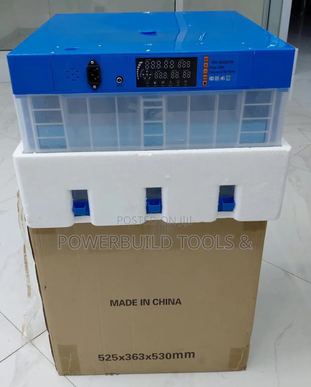 128eggs Automatic Incubator 80w/12v Ac/Dc