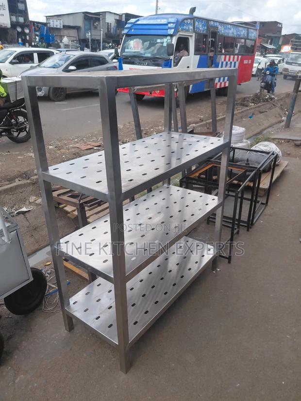 A 3 Tier Perforated Rack. - thumbnail 2