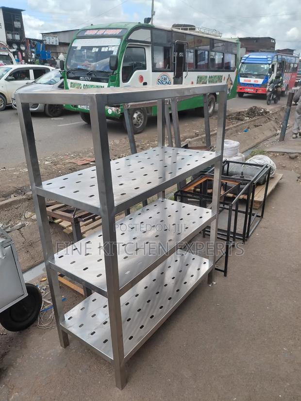 A 3 Tier Perforated Rack. - thumbnail 3