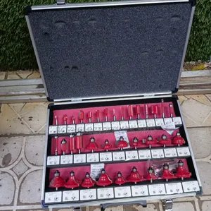 8mm 12 Pc Router Bits 35 Pieces