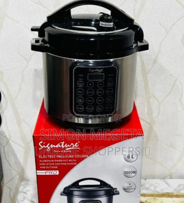 Black Signature 6l Pressure Cooker