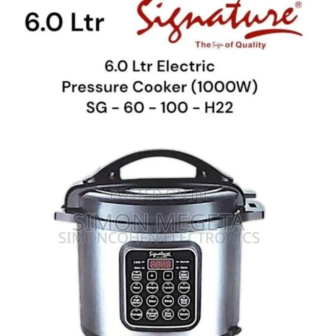 Extra Large Capacity Signature 6l Pressure Cooker - main view