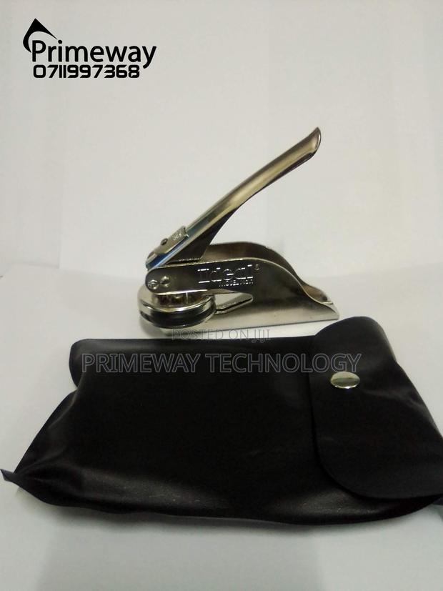 Embossing Company Seal Pocket