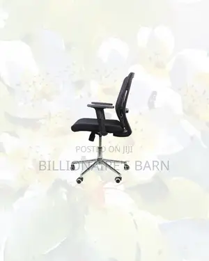 The Barn Origin Chair Mid Back Chrome Base Ergonomic Seating