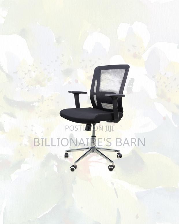 The Barn Origin Chair Mid Back Chrome Base Ergonomic Seating - thumbnail 3