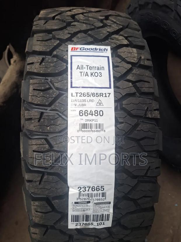 265/65r17 Bf Goodrich Tyres
