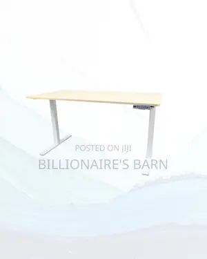 Boost Workflow 1400x700mm Standing Desk Clean Cable-Friendly Workspace