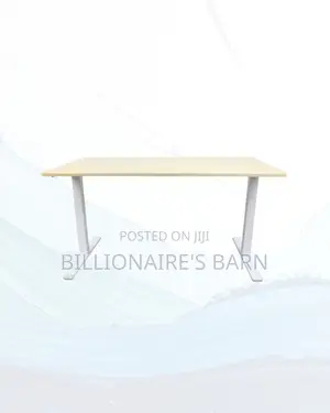 Boost Workflow 1400x700mm Standing Desk Clean Cable-Friendly Workspace