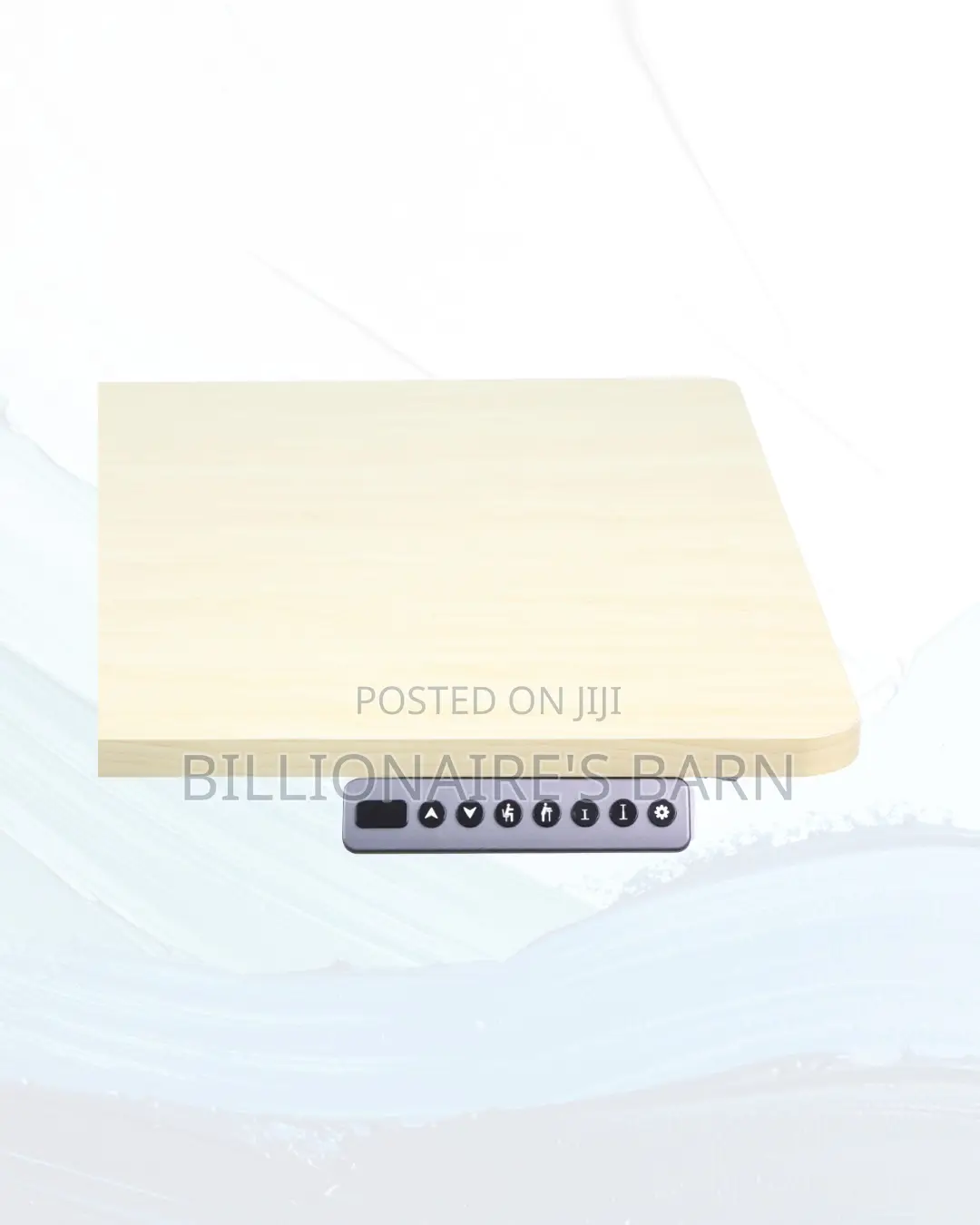 Boost Workflow 1400x700mm Standing Desk Clean Cable-Friendly Workspace