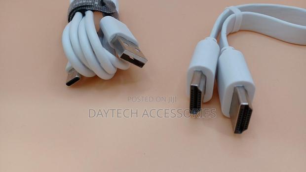 Lemorele Type C P400 Wireless Hdmi Transmitter and Receiver Kit - Whit - thumbnail 2