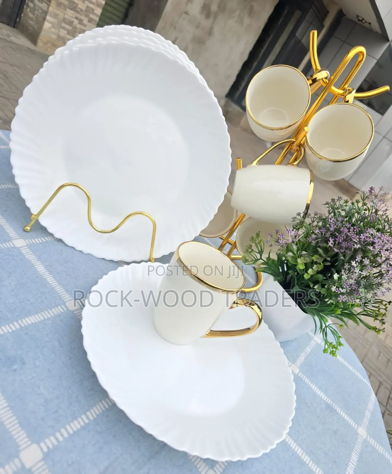 12pcs Plates Set