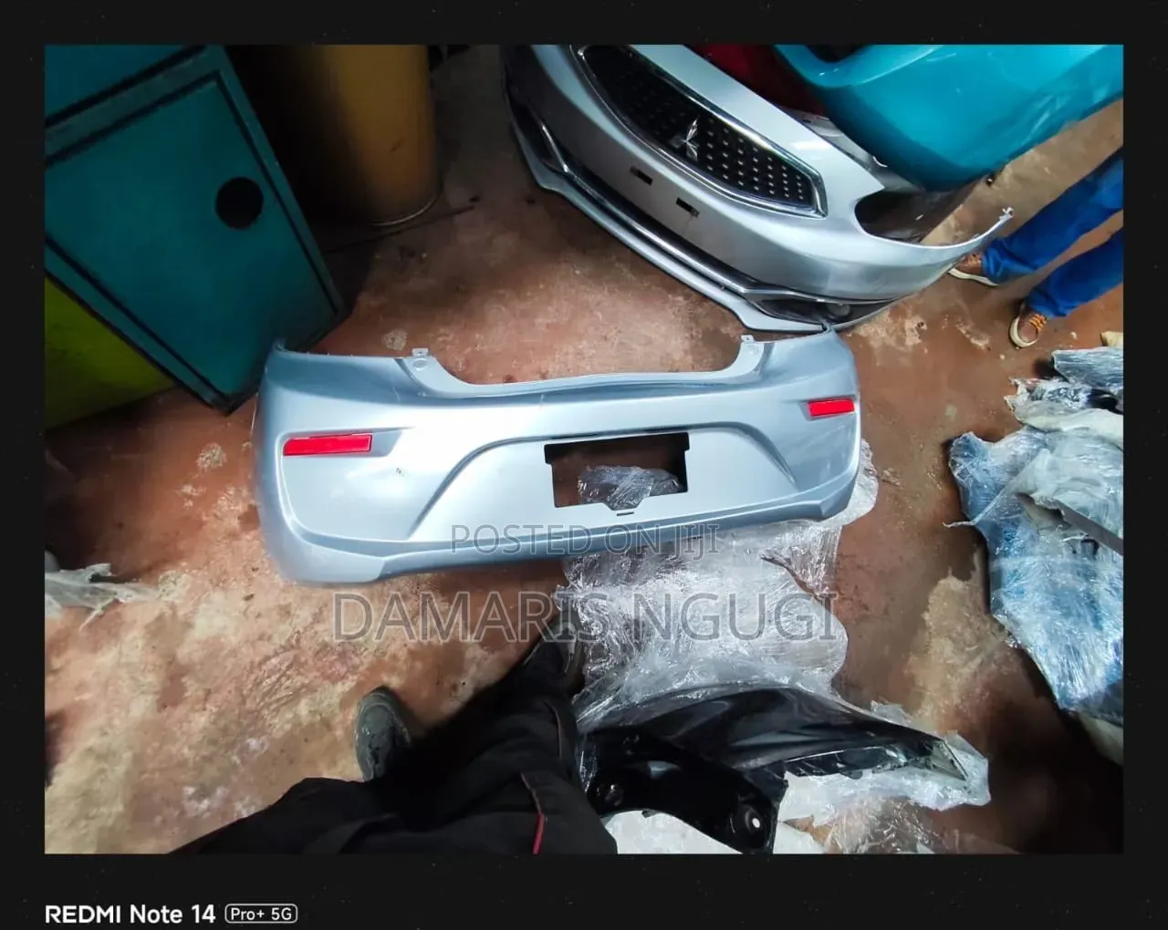 Mirage New Rear Bumper 2017/2018