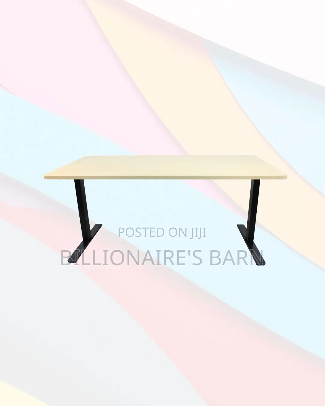 Boost Workflow 1600x800mm Standing Desk Clean Cable-Friendly Workspace
