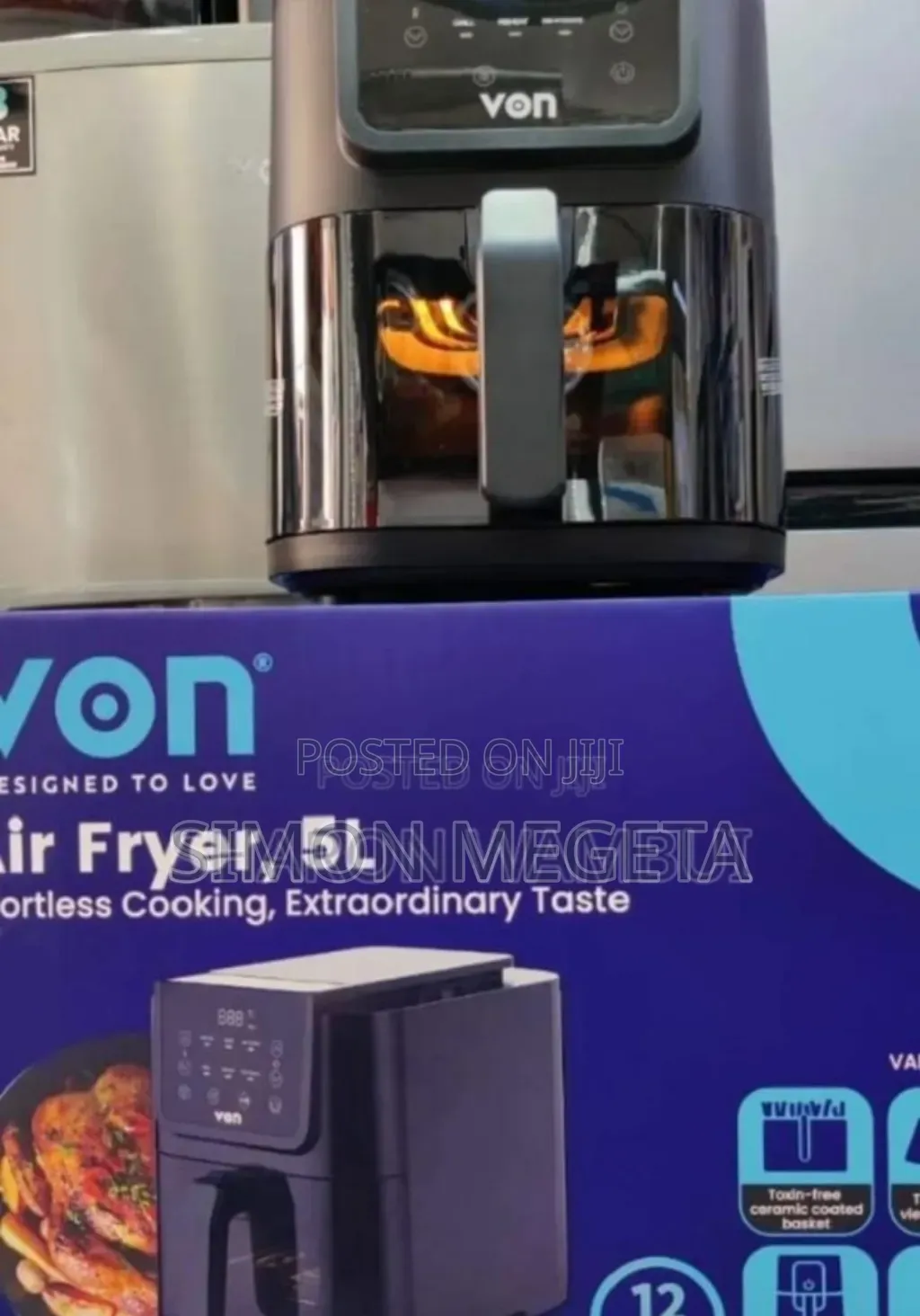With 14months Warranty Von 5l Air Fryer